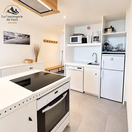 Apartment Le Panorama Montblanc - Arc 2000 - Menage Et Lits Faits Inclus - In-out - Wifi - Conciergerie Du Varet *