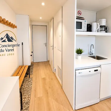Apartment Le Panorama Montblanc - Arc 2000 - Menage Et Lits Faits Inclus - In-out - Wifi - Conciergerie Du Varet